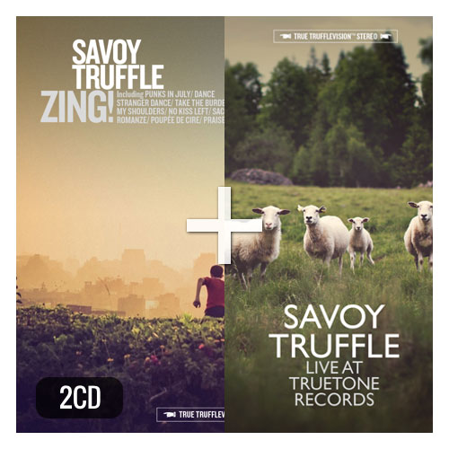 2CD-Set Live at Truetone Records und Zing! von Savoy Truffle