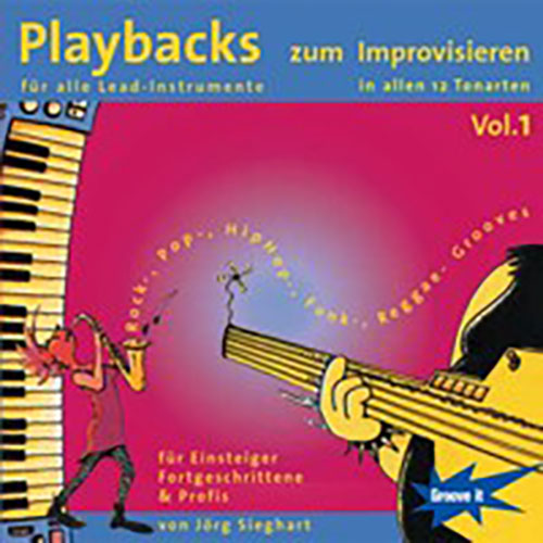 Playbacks zum Improvisieren Volume 1 von Tunesday Records Groove it